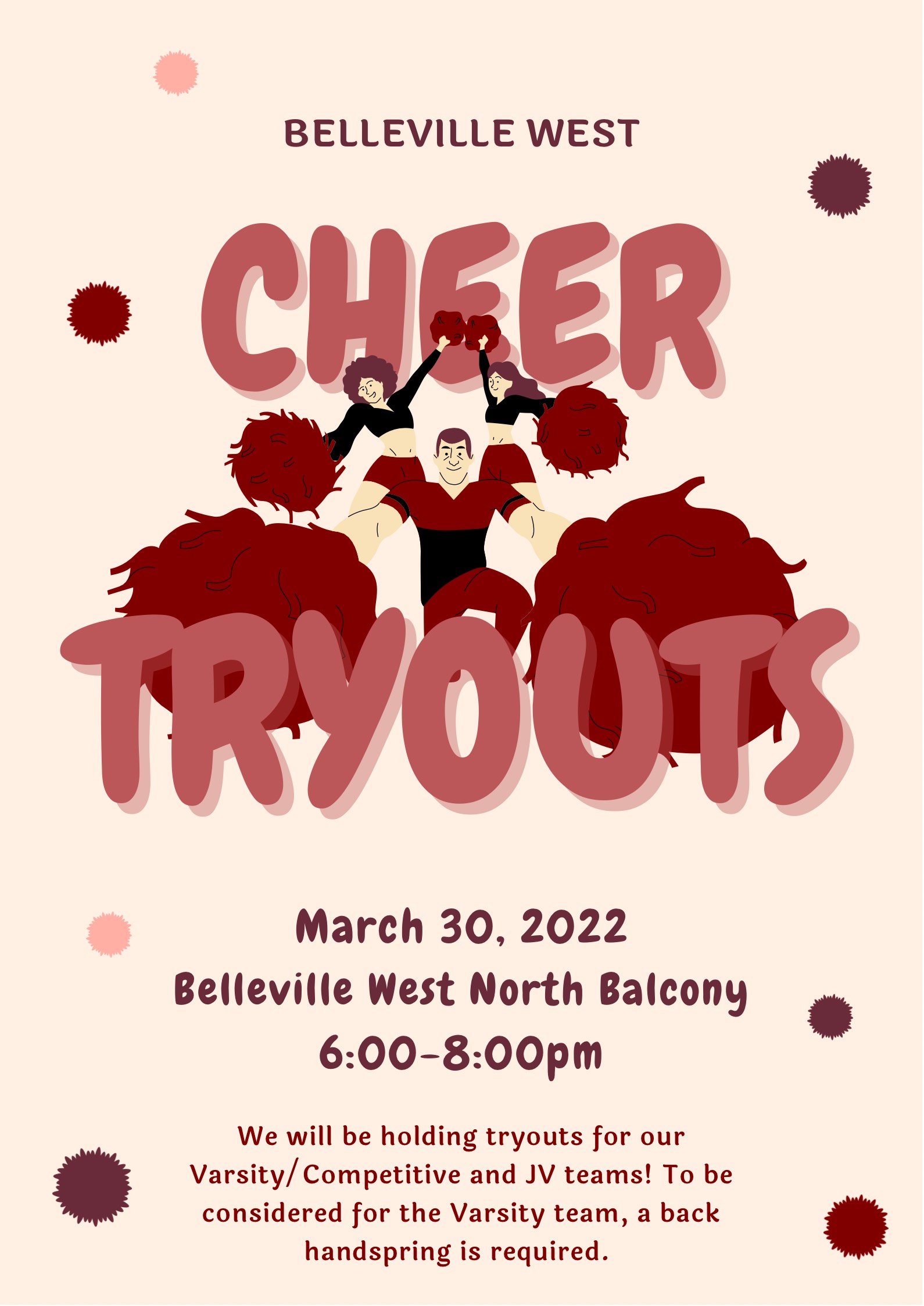 Cheer Tryouts March 2022